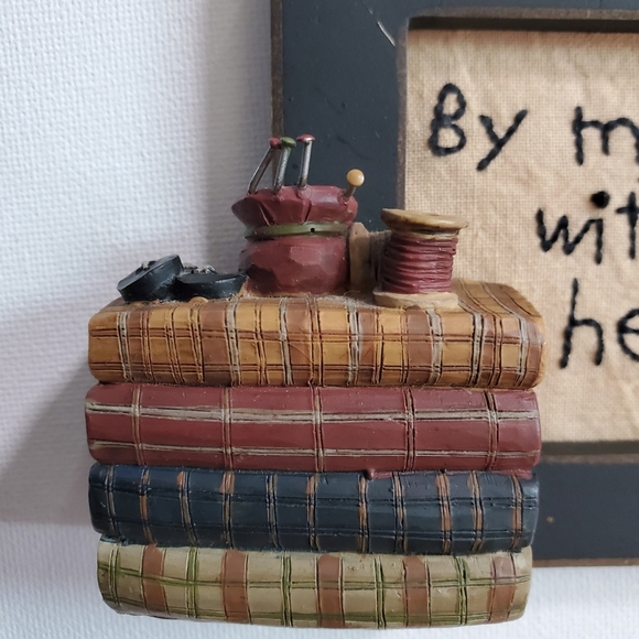By my hands with my heart shelf decor Trinket Shelf - Picture 6 of 10